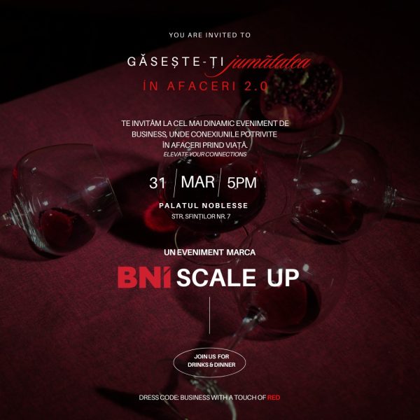 Eveniment de business - Găsește-ți jumătatea… în afaceri! - Ediția 2