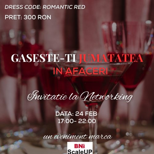 Găsește-ți jumătatea… în afaceri! - Ediția 2